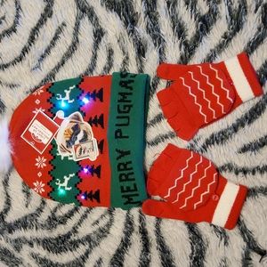 NWT Merry Pugmas beenie
